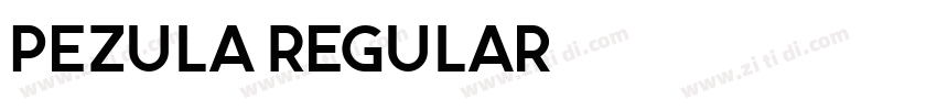 Pezula Regular字体转换 Pezula Regular字体转换